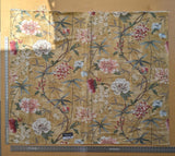 18 EV38 Scalamandre Lelievre  Printemps De Chine Yellow Floral Tree Foliage Botanical 1.2y