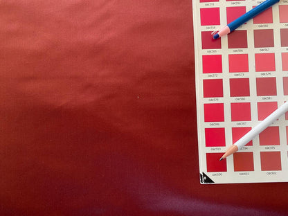 By Yd Brunschwig &amp; Fils Georges Satin Silk "radicchio" Deep Red MSRP USD 470/Y