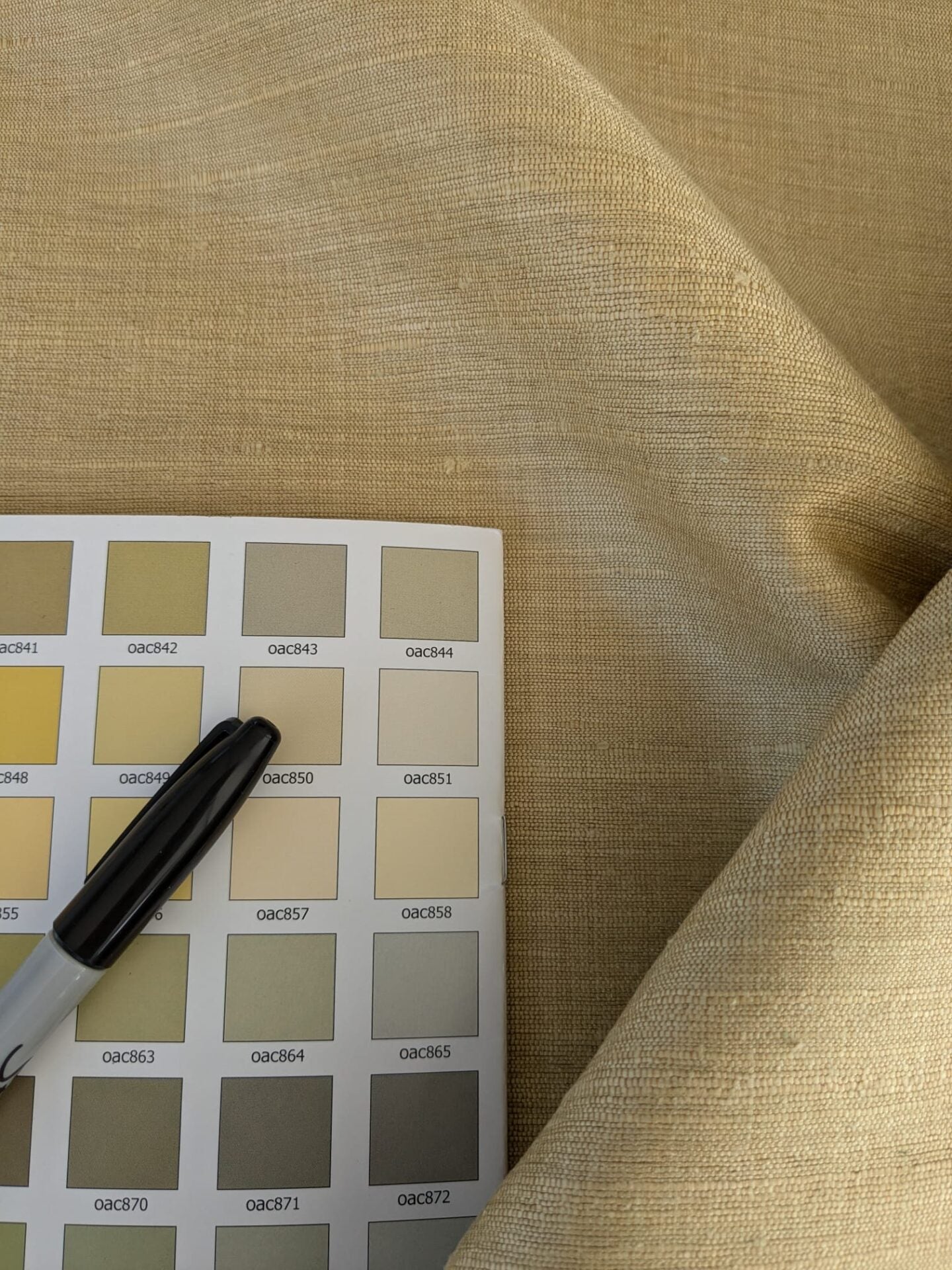 Scalamandre Vienne Texture Straw Beige Silk Solid Texture MSRP USD 276/y