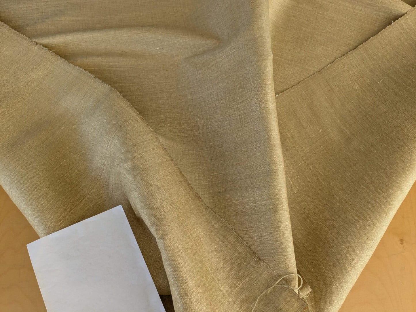Scalamandre Vienne Texture Straw Beige Silk Solid Texture MSRP USD 276/y