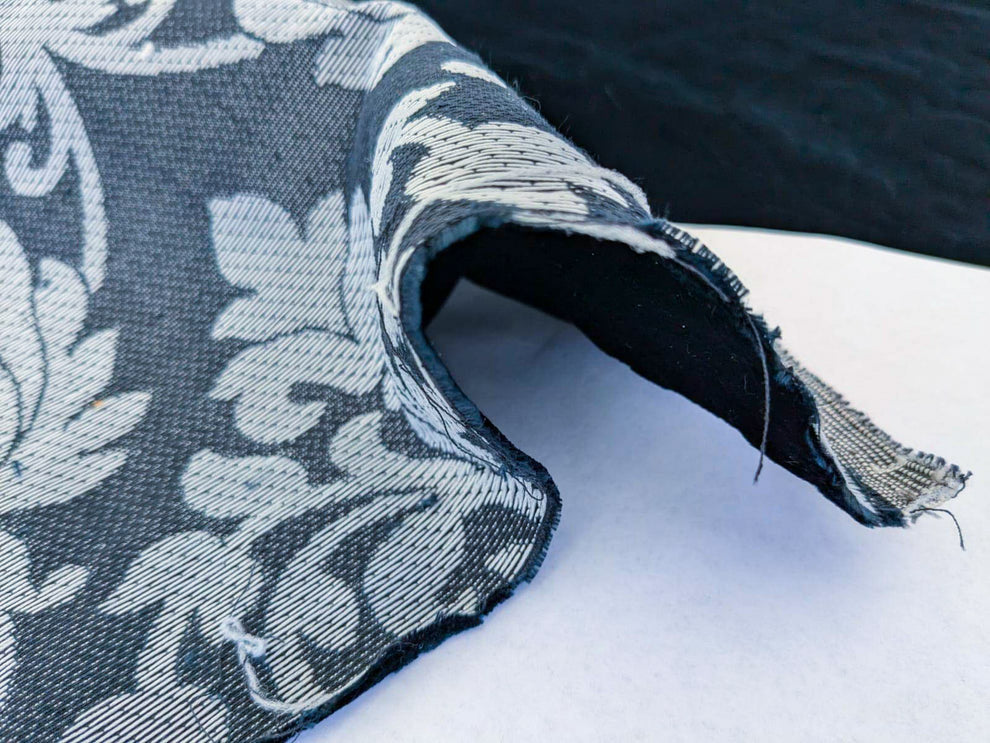 By yard Palazzo Grassi Gaufrage Silk Cut Velvet 100% Silk Pile Renaissance Damask Midnight Blue Pure Lux MSRP USD1000+/Y