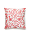 Old World Weavers Ornamental Gate 22 X 22 - Petal Decorative Pillow