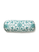 Old World Weavers Ornamental Gate 21 X 7 - Celadon Decorative Pillow