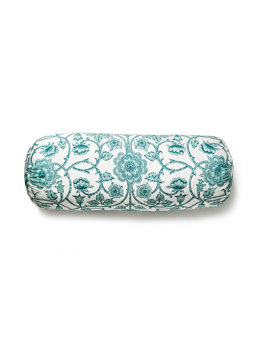 Old World Weavers Ornamental Gate 21 X 7 - Celadon Decorative Pillow