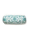 Old World Weavers Ornamental Gate 21 X 7 - Celadon Decorative Pillow