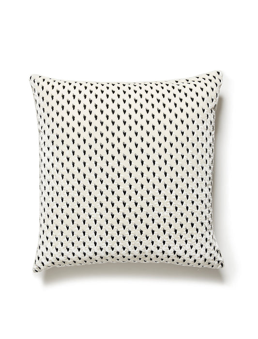 Scalamandre Ermine 22 X 22 - Winter White Decorative Pillow