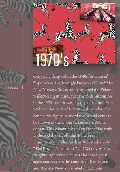 Scalamandre Zebras Petite Lime Denim Black White Cotton Print Animal MSRP USD258/y