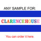 Any Sample for Clarence House