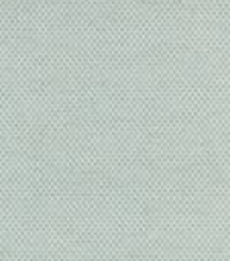 Scalamandre Boris Kroll BERKSHIRE WEAVE Mineral Light Blue White Small Scale 100% Cotton