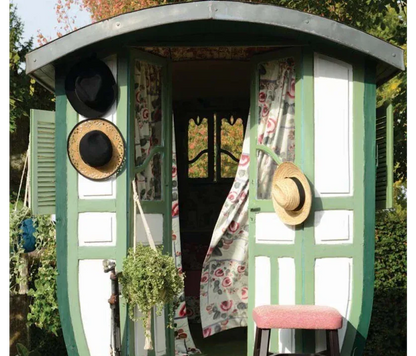 by yard Clarence House Japonerie Hand Print Four Seasons Fruit Vegetables Botanical Asian Painting Fine Art Multi on Deep Green MSRP USD 280/y