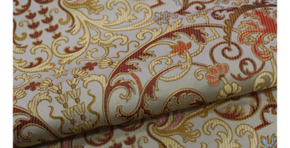 Tassinari and Chatel Scalamandre Cernuschi Ivoire Silk Brocade MSRP USD 2128/Y
