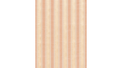 Special Order Scalamandre Shirred Stripe Peach and Beige Silk MSRP USD 363/y