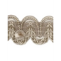 By Yd Scalamandre Siecle Gimp Voltaire 100% Silk Braid Trim Patina Beige MSRP USD 1736/Y
