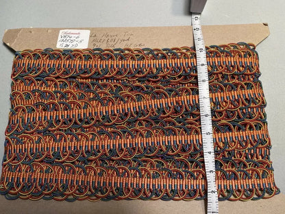 By YD Scalamandre La Havre Silk Trim Pink Blue Emerald Green Gold MSRPUSD128 V874-6