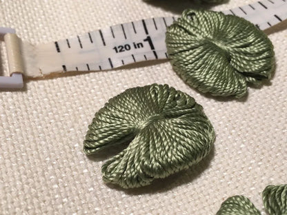 SCALAMANDRE 100% SILK Antoinette Bow Tie Lafayette Tuft-18,232 Bagsx12 = 218,784pcs! Wholesale $474,032.00