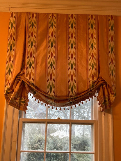 by yard Scalamandre Muriel Tassel Fringe Silk Pink White MSRPUSD159/Y