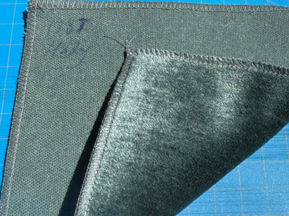 Hedy Silk and Mohair Ultimate Lux Velvet Hollywood Regency in Deep Blue Green Aquamarine MSRP USD $1000 +