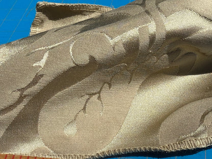 By yard Republica Silk Cotton Damask Renaissance Classy Beige Taupe MSRP USD 526/yard