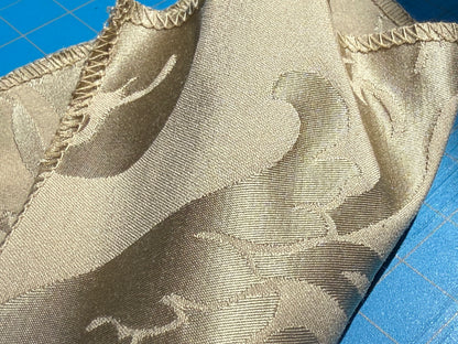 By yard Republica Silk Cotton Damask Renaissance Classy Beige Taupe MSRP USD 526/yard