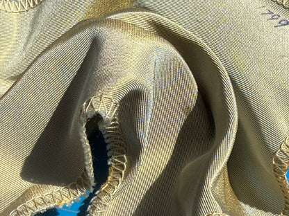 Corringham Foggy Green Thick Crisp Silk Faille High End Fabric - Green - By The Yard