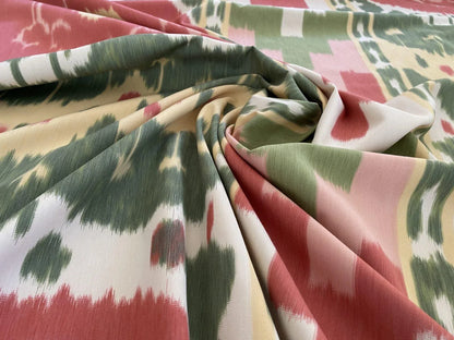 2.67Y F schumacher Samarkand II Warp PRINT Watermelon SPECIAL ORDER - Special Order