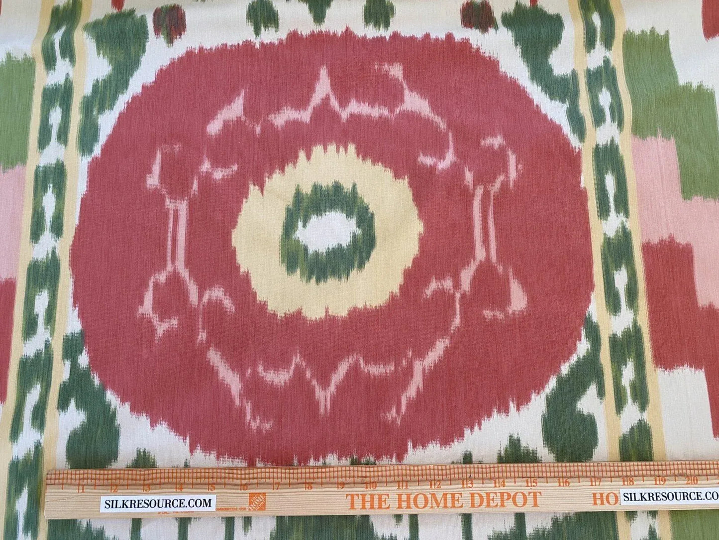 2.67Y F schumacher Samarkand II Warp PRINT Watermelon SPECIAL ORDER - Special Order