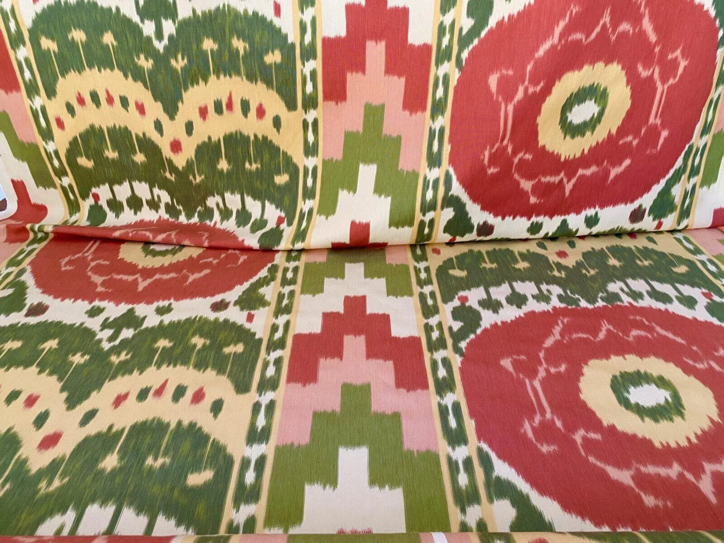 2.67Y F schumacher Samarkand II Warp PRINT Watermelon SPECIAL ORDER - Special Order