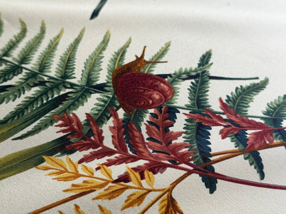 By Yard Scalamandre Old World Weavers Felce Cotton Fern *Yellow* Frog Turtle Dragonfly Frog Newt MSRP USD 276/Y