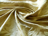 RESERVED.  Scalamandre Old World Weavers Love Bird Light Gold Silk Damask MSRP USD 664/Y #1314