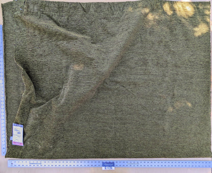 34 EV35 Length 2.5y Lelievre Filao Mousse Green Brown Chenille Plain Stripe MSRP USD300+/y