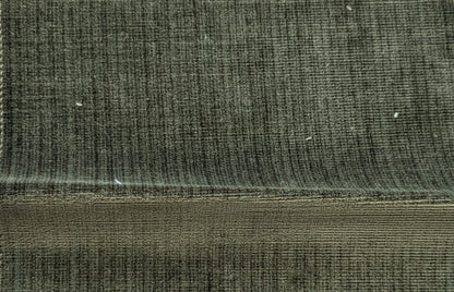 Scalamandre Strie Amboise Olive Green Velvet Cotton Old World Weavers Cotton Velvet MSRP USD 208/Yd