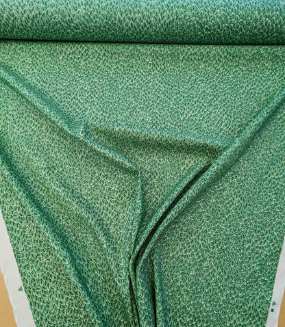 Scalamandre Les Feuilles Print Green Animal Skin Bird Feather MSRP USD 200+/y