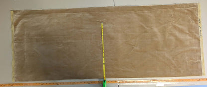 Queen's Silk Velvet Golden Moleskin Gold Brown Radiance Highest Quality Heavy 39,000+ martindale MSRP USD 728/Yard