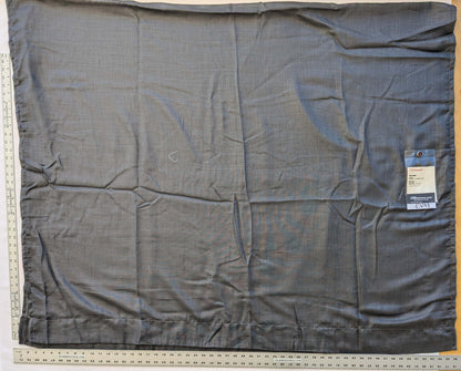 8 EV43 Sheers 2.4y x 56"w Scalamandre Casino Grey Memories of a Voyage to India Sheer Chintz Solid MSRP USD224/y