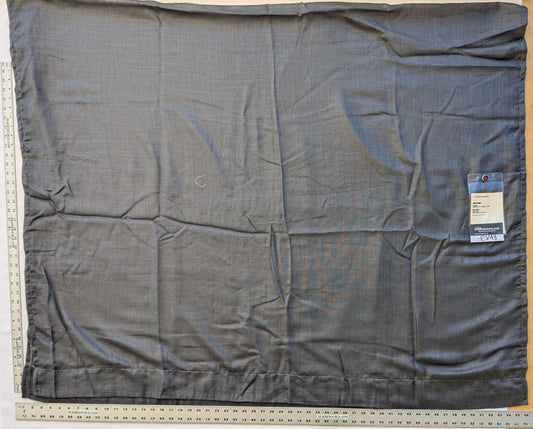 8 EV43 Sheers 2.4y x 56"w Scalamandre Casino Grey Memories of a Voyage to India Sheer Chintz Solid MSRP USD224/y