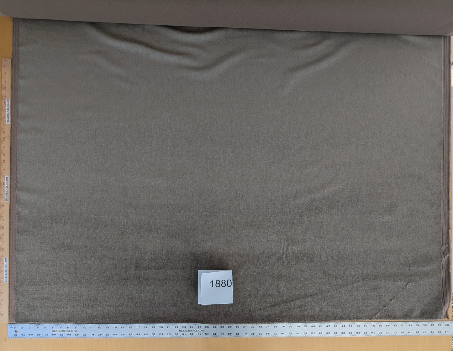 Dreamscope Silk and Mohair Velvet Linen - Brown - By The Yard