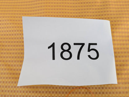 Sparkle Silk Mini Plaid Iridescent Jacquard Silk Fabric - Yellow - By The Yard