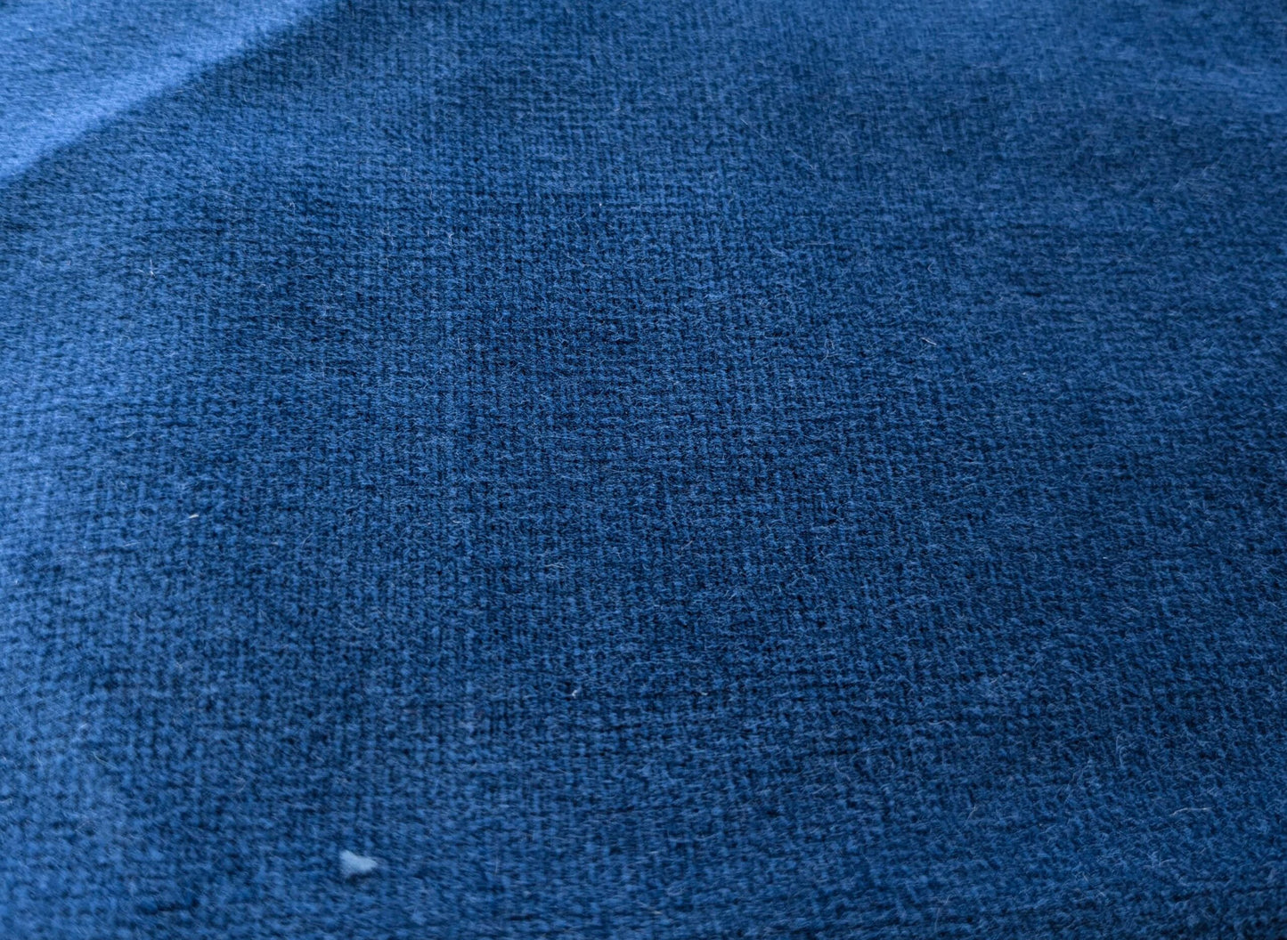 Special Order Scalamandre Indus China Blue Plain Solid Cotton MSRP USD 240/y