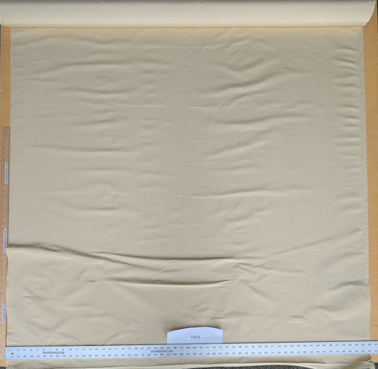 Corringham Soft Primrose Thick Crisp Silk Faille High End Fabric - Ivory - By The Yard