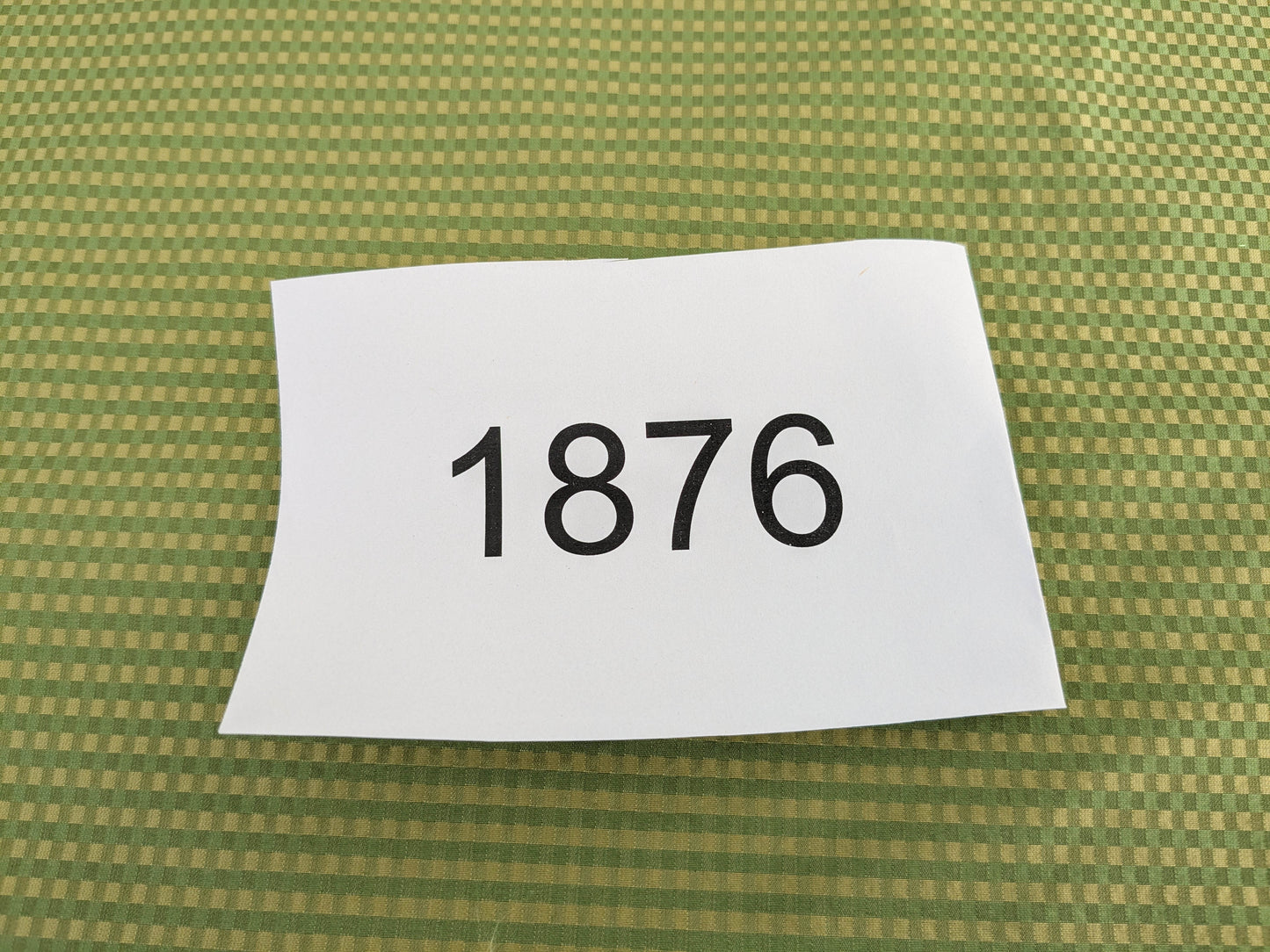 Sparkle Silk Mini Plaid Iridescent Jacquard Silk Fabric - Green - By The Yard