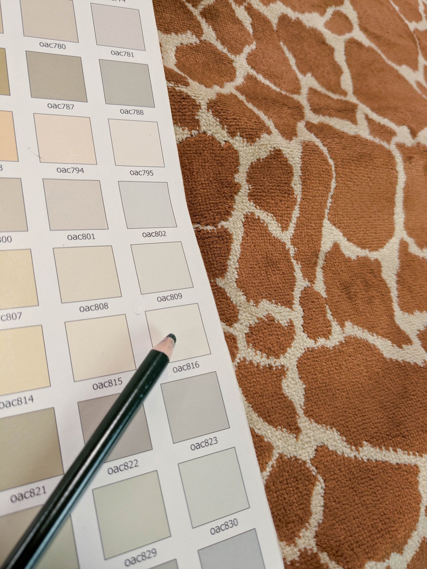 Tanzania Leopard Skin Velvet Tan Brown - By The Yard - MSRP USD365/y