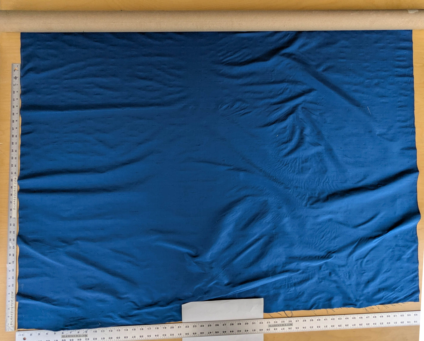 by yard Scalamandre Dynasty Taffeta Cobalt Blue Solid 100% Silk Heavy MSRP USD 322/y