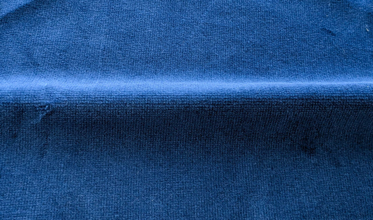 Special Order Scalamandre Indus China Blue Plain Solid Cotton MSRP USD 240/y