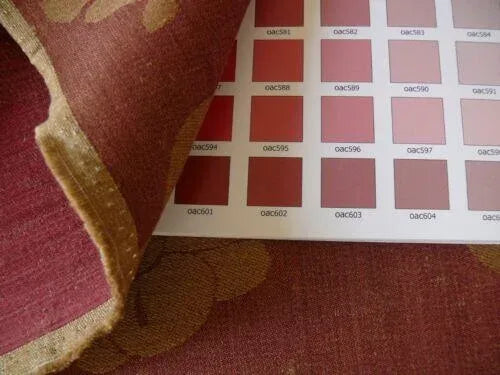 2.25yd Kravet Couture Linen Blossom Huge Asian Plum Tree Linen Damask