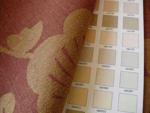 2.25yd Kravet Couture Linen Blossom Huge Asian Plum Tree Linen Damask