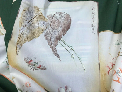 7.9Y CLARENCE HOUSE JAPONERIE HAND PRINT FOUR DEASONS BOTANY