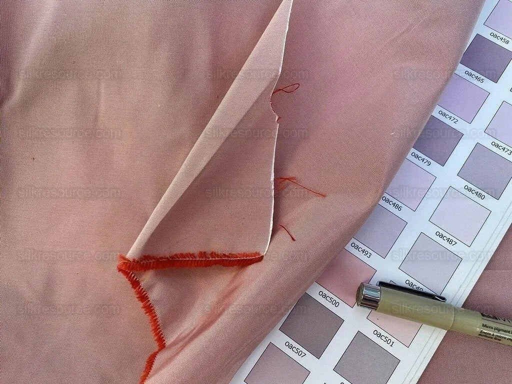 By Yard Lee Jofa Palais 100% Silk Taffeta Petal Pink Fr France $199/y