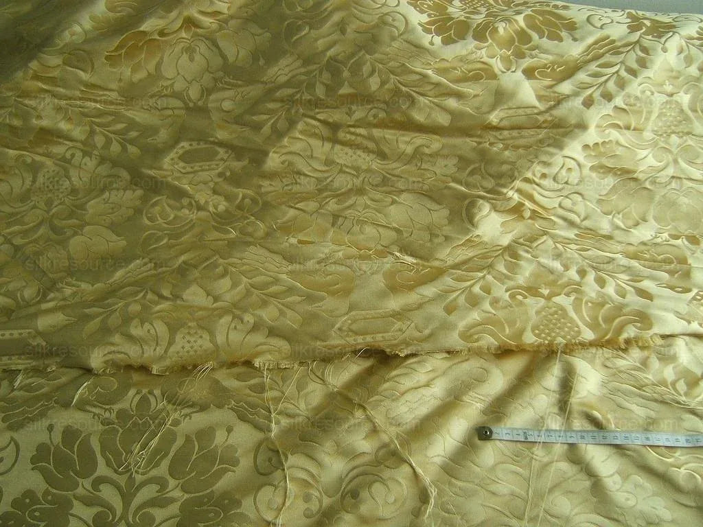 Special Order By yard Scalamandre 100%silk Love Bird Butterscotch Gold MSRP USD 748/Y