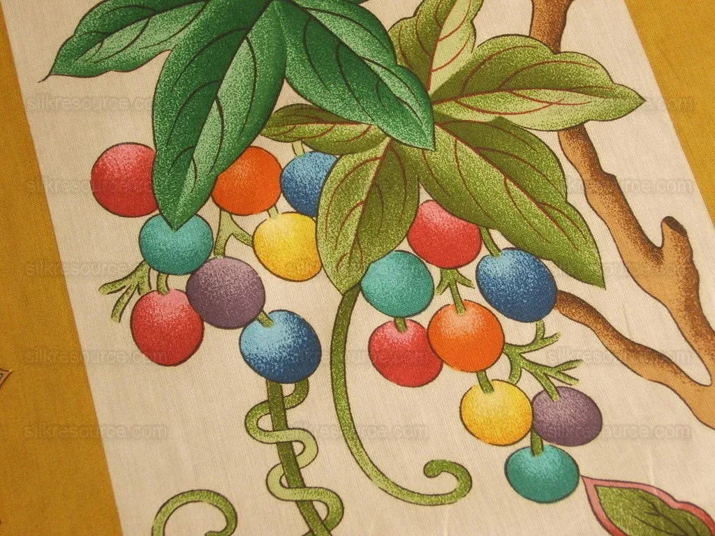 CLARENCE HOUSE COTTON PRINT "LA CHINE" KAZUMI