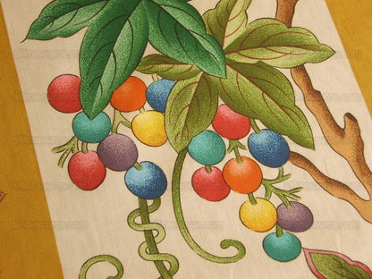 CLARENCE HOUSE COTTON PRINT "LA CHINE" KAZUMI